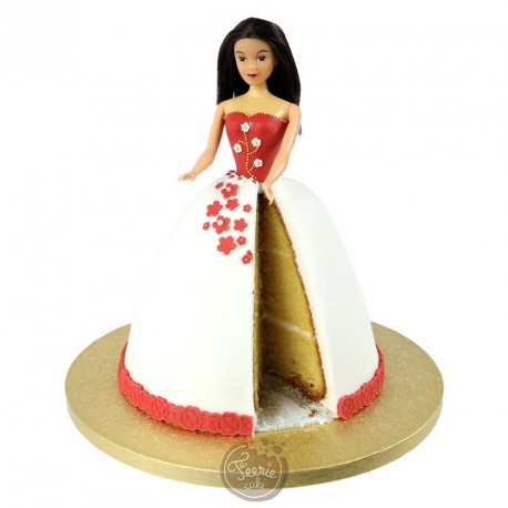 Moule à gâteau Robe de Princesse 18,5 x 14,8 cm