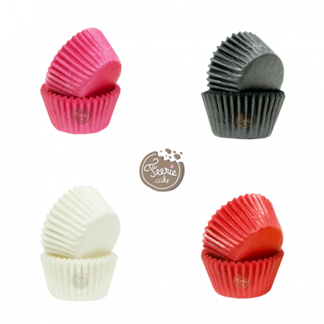 Mini Caissettes à cupcake - Pastel - Lot de 100 - O'SugarArt