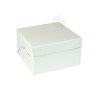 Boîte blanche avec support carré 35x35x15cm