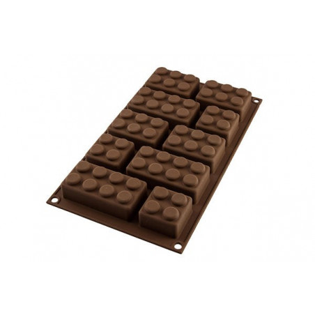 Moule en silicone tablette de chocolat "café"