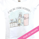 T-shirt enfant "licorne pâtissière"