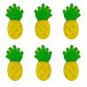 6 décors en sucre - "Ananas"
