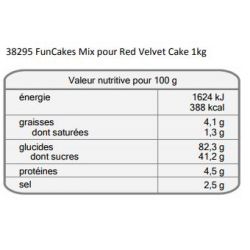 Mélange red velvet - 1 kg