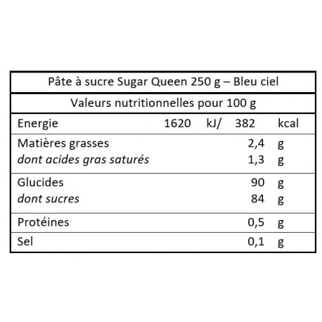Pâte à sucre F 250 g - Choisir la couleur - O'SugarArt