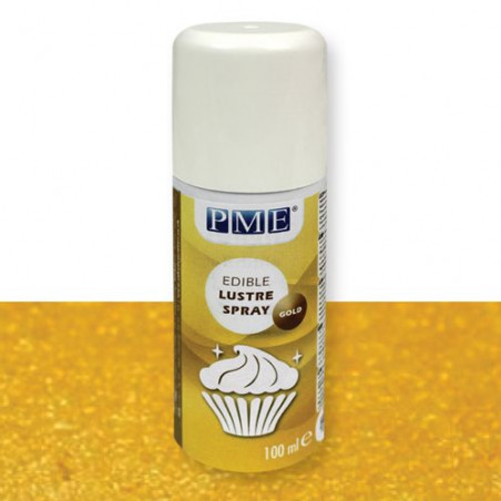 Spray comestible doré - 100 ml