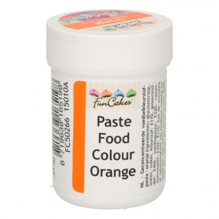 Colorant alimentaire en pâte - Orange
