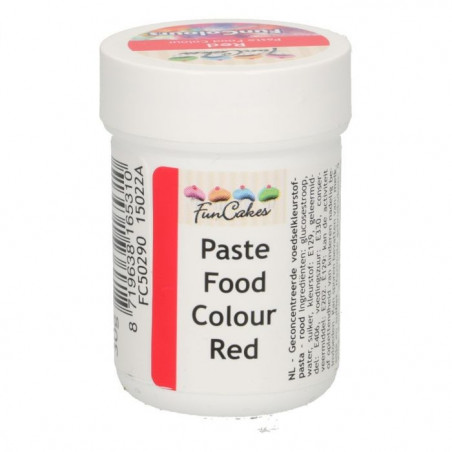 Colorant alimentaire en pâte rouge 