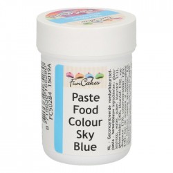 Colorant alimentaire en pâte bleu ciel 
