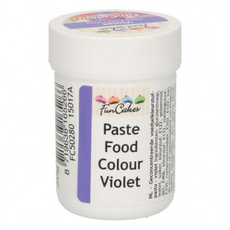 Colorant alimentaire en pâte - Violet