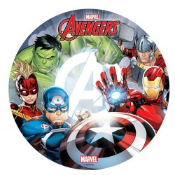 Disque azyme "Avengers" - 20 cm
