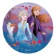 Disque azyme "Elsa, Anna et Olaf - La Reine des Neiges 2" - 20 cm