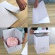 Boîte à gâteaux blanche - Taille modulable