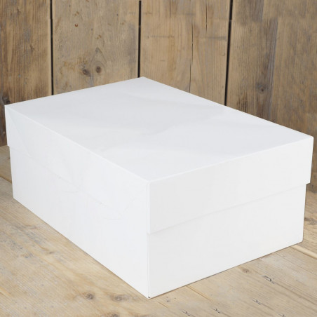 Boîte à gâteau rectangulaire 40x30x15 cm