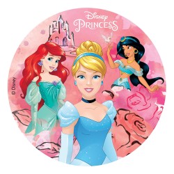 Disque azyme "Princesses Disney" - 20 cm