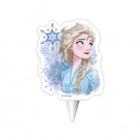 Bougie d'anniversaire "Elsa, La Reine des Neiges 2"