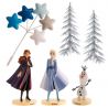 Figurines (Elsa, Anna & Olaf) - "La Reine des Neiges" 