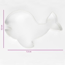 Emporte-pièce  "lièvre-lapin" - 6,5 x 6 cm