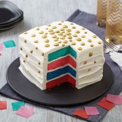 Set de 5 moules à gâteaux ronds pour layer cake - 20,3 cm