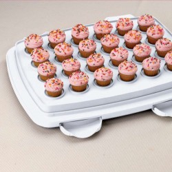 Boîte rectangulaire pour gâteau et cupcakes - 44 x 33 x 10 cm