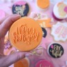 Outboss™ pour pâte à sucre "Happy Halloween" - Sweet Stamp