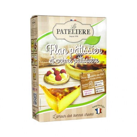 Préparation pour Flan pâtissier / Crème pâtissière BIO - 250g