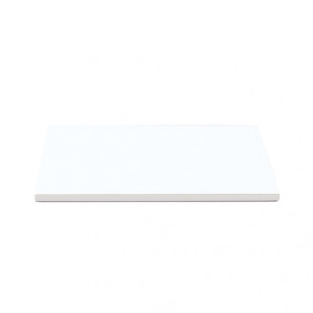 Cake drum rectangulaire blanc - 30 x 40 x 1.2 cm