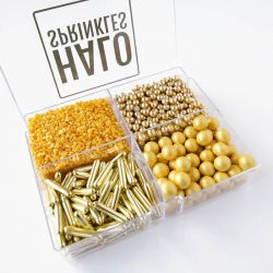 Assortiment de sprinkles - Pick'n'Mix Golds box 240 g