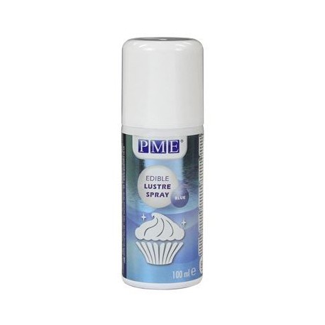 Spray lustrant comestible - Bleu (100 ml)