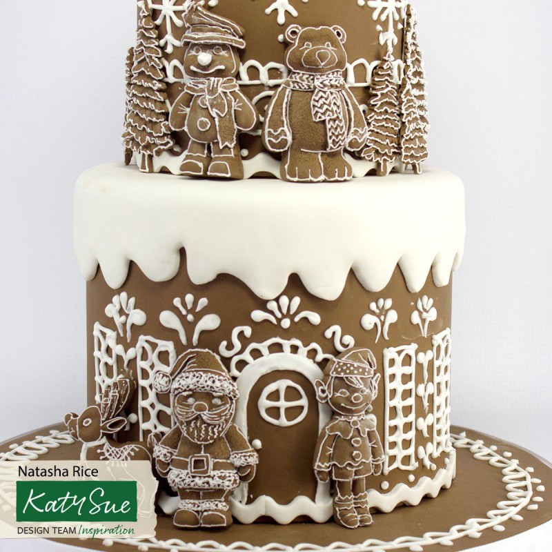 Trésor pièces moule silicone pour gâteau décoration par Katy Sue