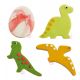 4 découpoirs à biscuits "Dinosaure"