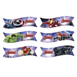 6 drapeaux azyme Avengers
