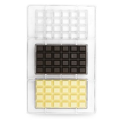 Moule à tablettes de chocolat en polycarbonate