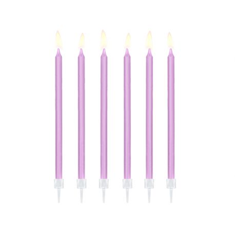 12 bougies d'anniversaire - Différentes couleurs