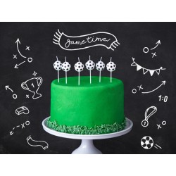 Bougies d’anniversaire “ballon de football”