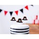 Bougies d’anniversaire “chapeau de pirate”