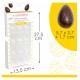 Moule à chocolats en plastique “œufs” - 12 cavités