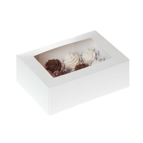 2 boîtes pour 12 mini cupcakes - Différentes couleurs