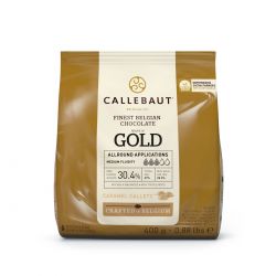 Chocolat de couverture Callebaut "or" - Différents poids