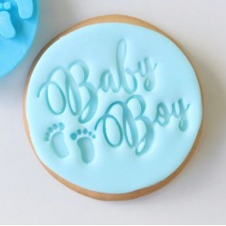 Embosseurs pour pâte à sucre "Baby Boy"