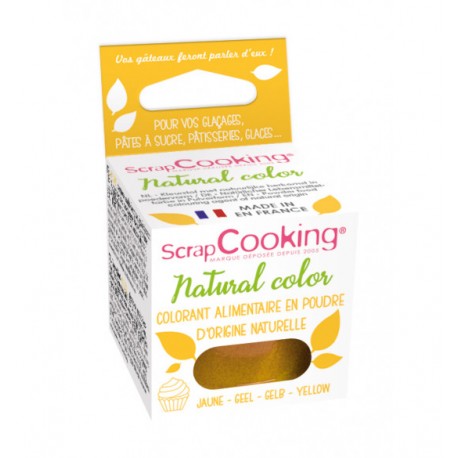Colorant alimentaire en poudre naturel Scrapcooking