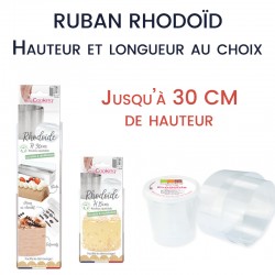 Rouleau de rhodoïd -  Longueur : 1,5 m - Hauteur : 30 cm