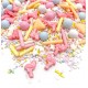 Assortiment décors sucrés Sprinkles - Funky Flamingo