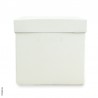 Boîte à gâteau blanche - 25,5 x 25,5 x 25,5 cm