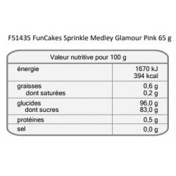 Sprinkles "Rose glamour" - 65g
