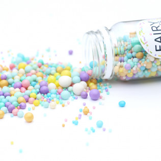Décors sucrés sprinkles "Pastel Bubbles" - 100 g