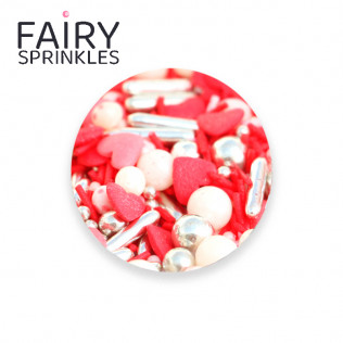 Assortiment décors sucrés Fairy Sprinkles - Coup de Foudre 100 g