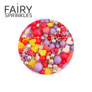 Assortiment décors sucrés Fairy Sprinkles - Love Story 100 g