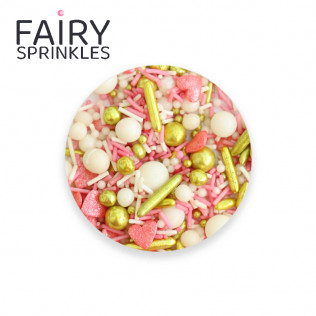 Assortiment décors sucrés Fairy Sprinkles - Kiss Me 100 g