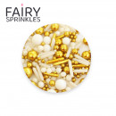 Assortiment décors sucrés Fairy Sprinkles - Gold Dream 100 g