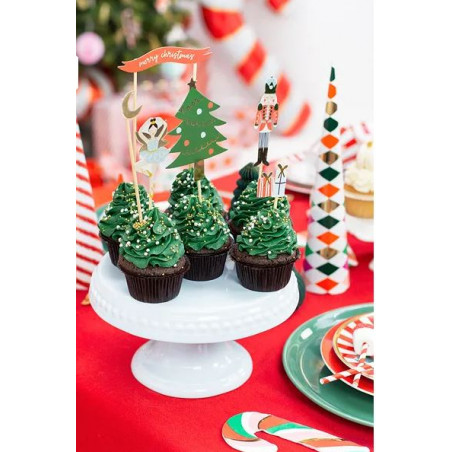 30 caissettes à cupcakes Casse Noisette de Noël PME